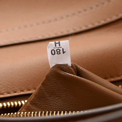 Prada Calfskin Medium Soft Sound Shoulder Bag Caramel 8 of 12