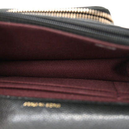 Chanel Caviar Quilted Business Affinity Clutch With Chain Black 5 of 11
