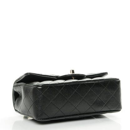 Chanel Caviar Quilted Mini Rectangular Flap Black 4 of 7