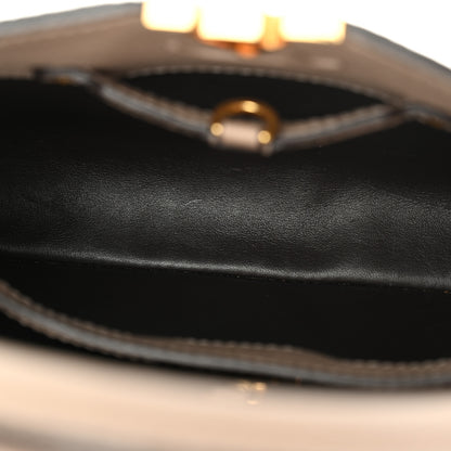 Louis Vuitton Taurillon Capucines BB Galet 5 of 9