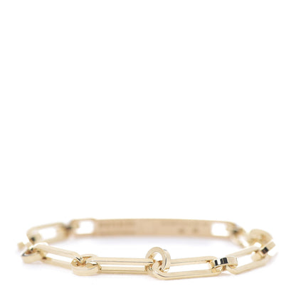 Hermes 18K Yellow Gold PM Kelly Chaine Bracelet SH 3 of 5