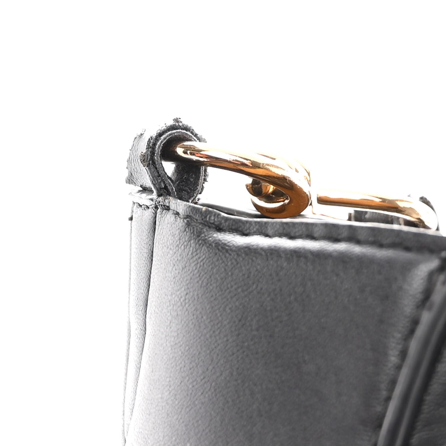 Eco Alter Nappa Perforated Logo Mini Crossbody Black