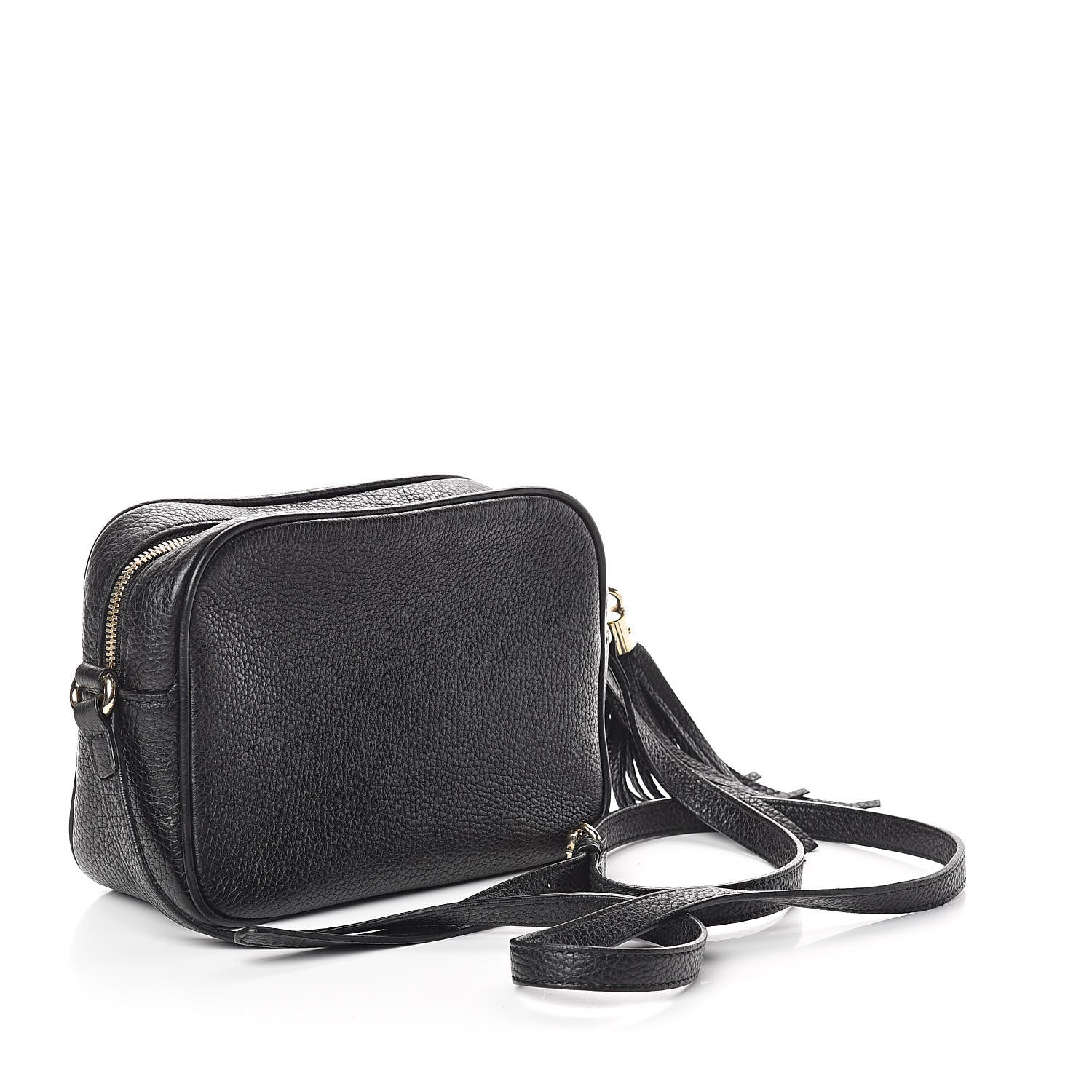 Gucci Pebbled Calfskin Small Soho Disco Bag Black 3 of 8