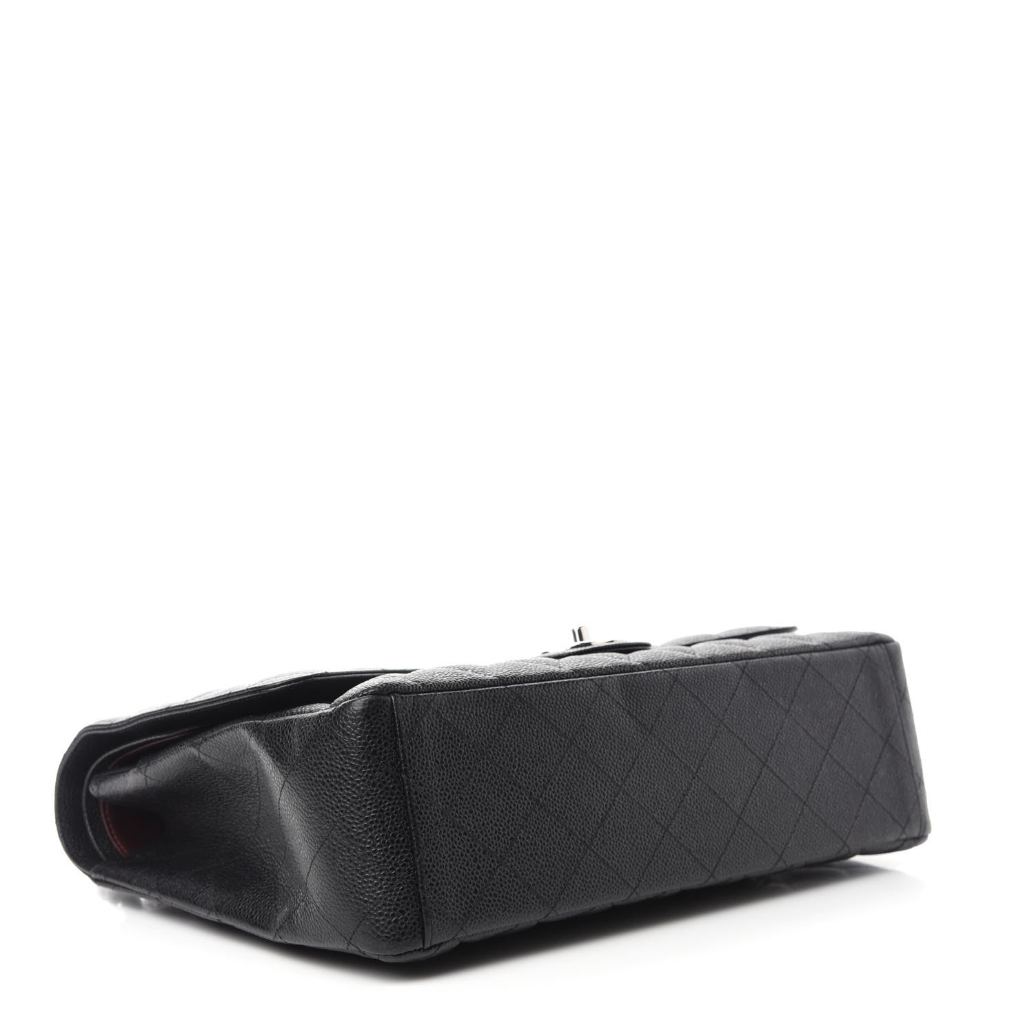 Chanel Caviar Quilted Maxi Double Flap Black 4 of 12