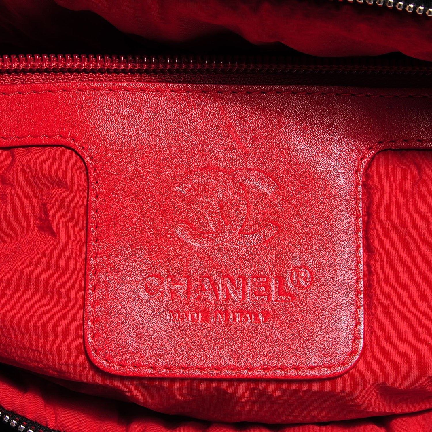 Chanel Nylon Quilted Large Coco Cocoon Tote Black 6 of 7