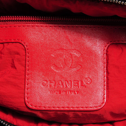 Chanel Nylon Quilted Large Coco Cocoon Tote Black 6 of 7