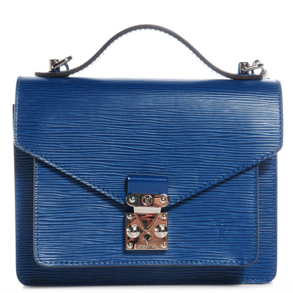Louis Vuitton Epi Monceau BB Saphir 1 of 7