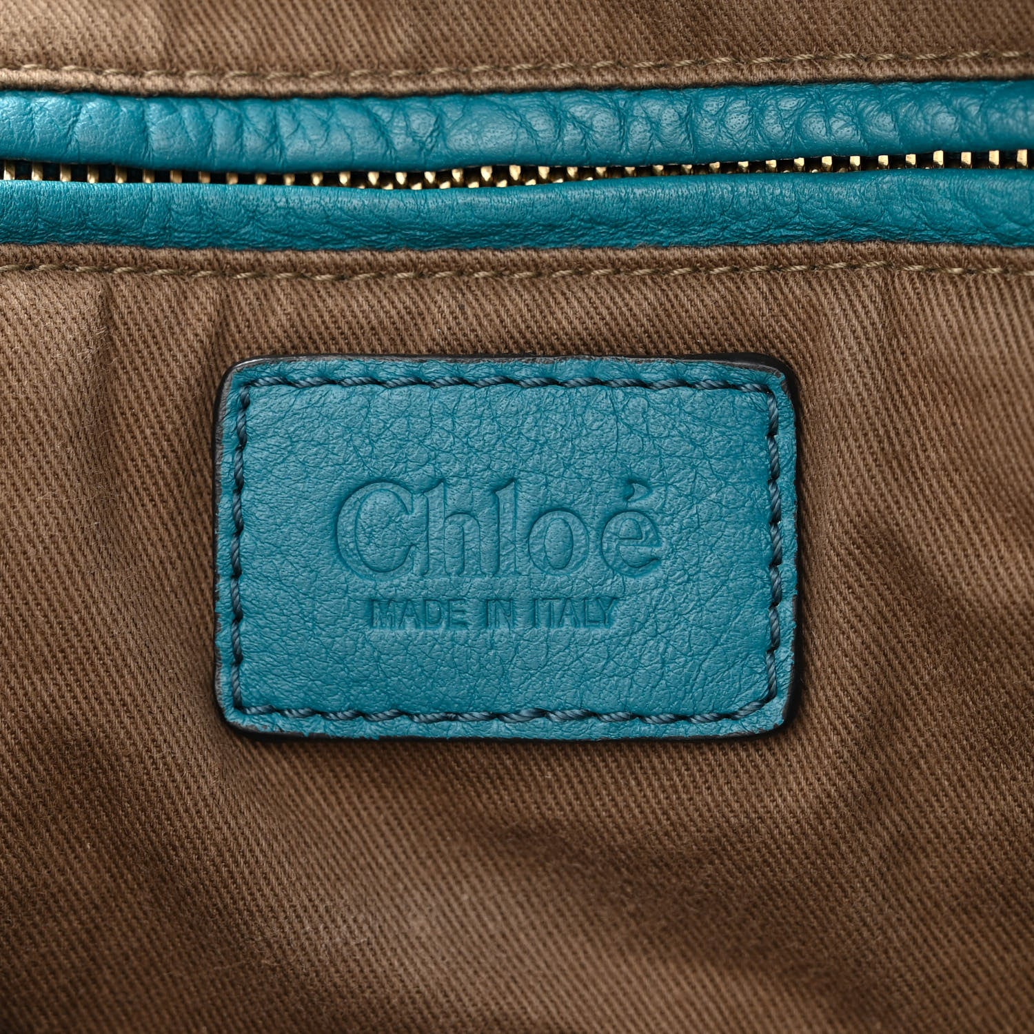 Chloe Calfskin Medium Marcie Satchel Laguna Blue 6 of 10