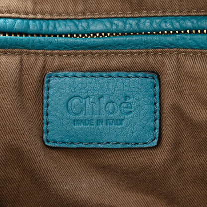Chloe Calfskin Medium Marcie Satchel Laguna Blue 6 of 10