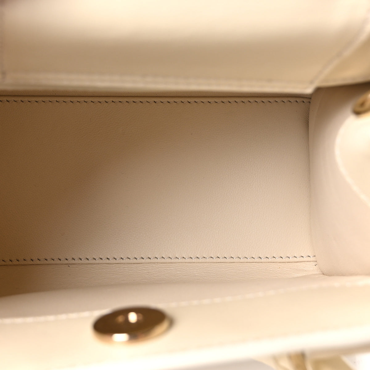 Gucci Sweetbread Calfskin Mini Diana Tote Bag New Ivoire 5 of 10
