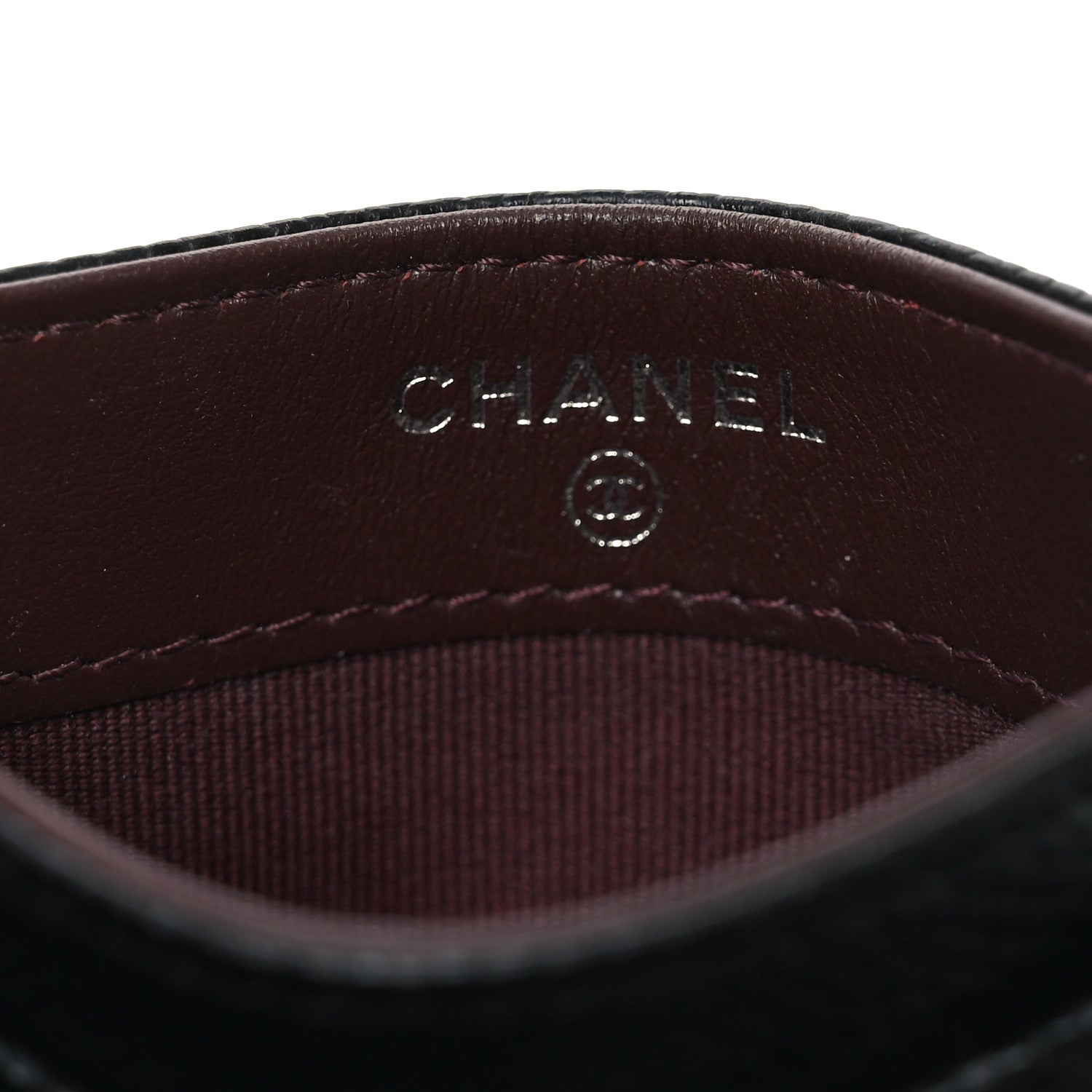 Chanel Caviar Quilted Card Holder Black 6 of 9