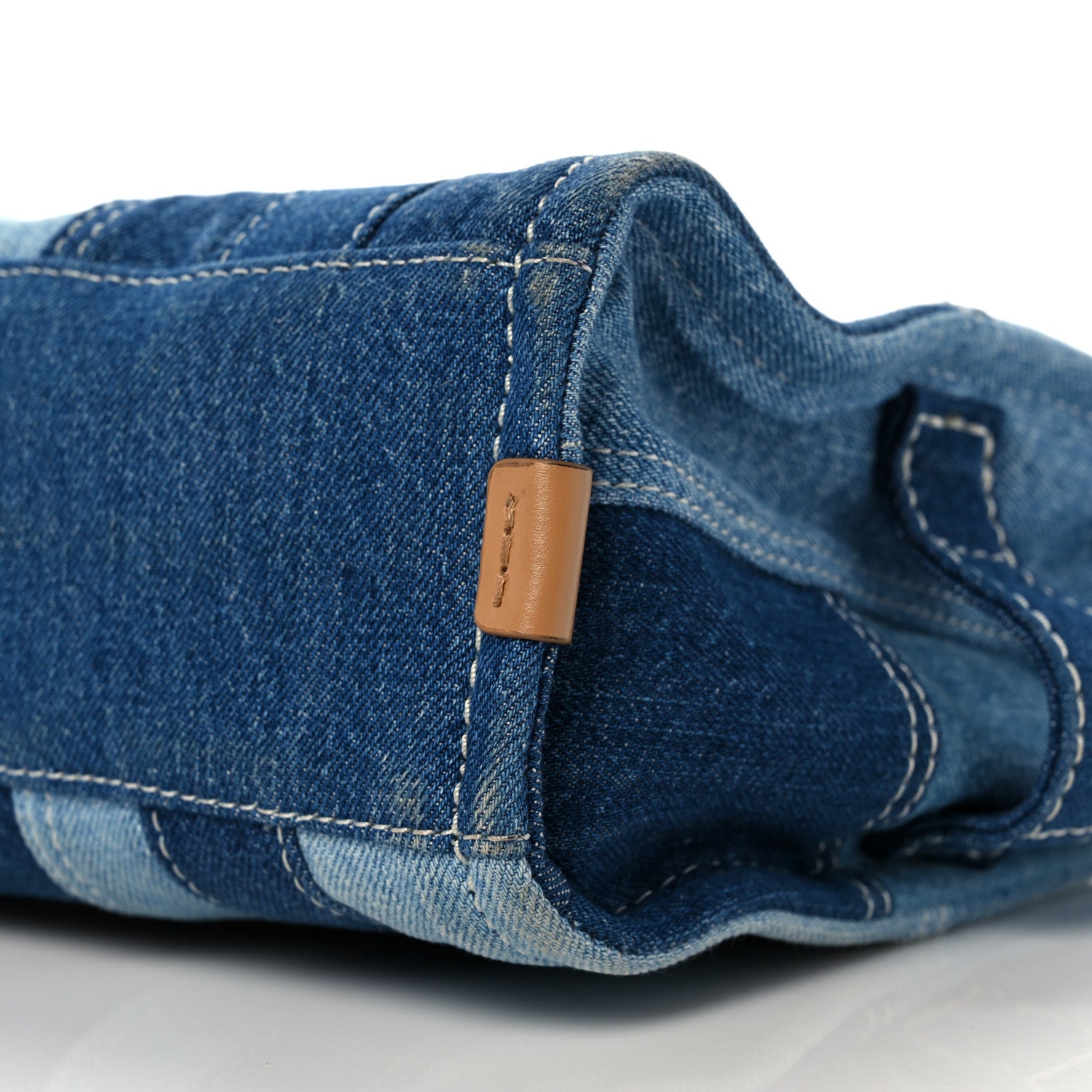 Marc Jacobs Denim Canvas Small Tote Bag Blue 8 of 8