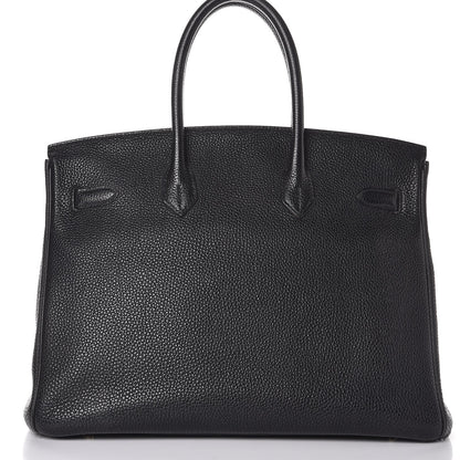 Hermes Togo Birkin 35 Black 5 of 34