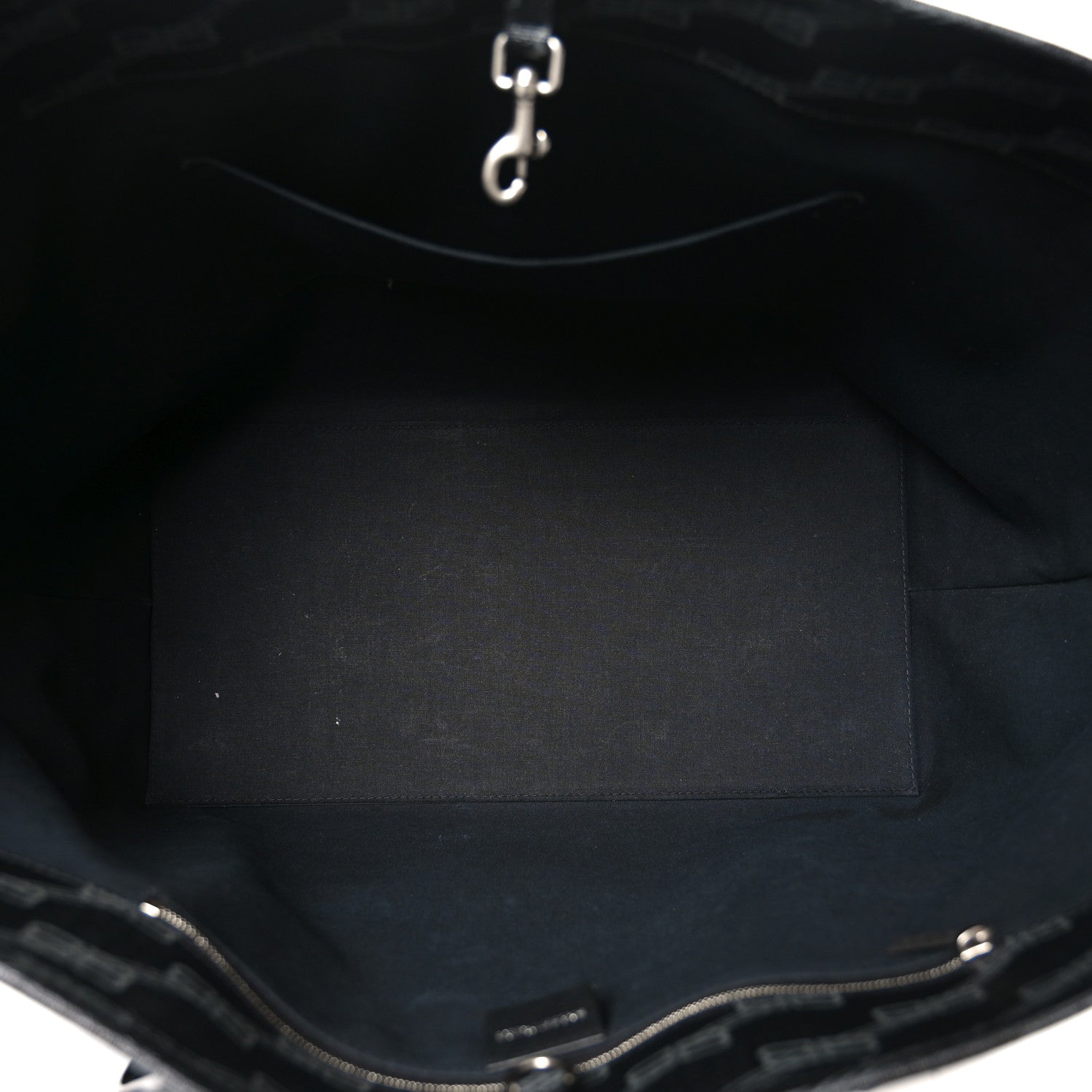 Balenciaga Coated Canvas BB Monogram Large Signature East West Shopper Bag Black Grey 5 of 10