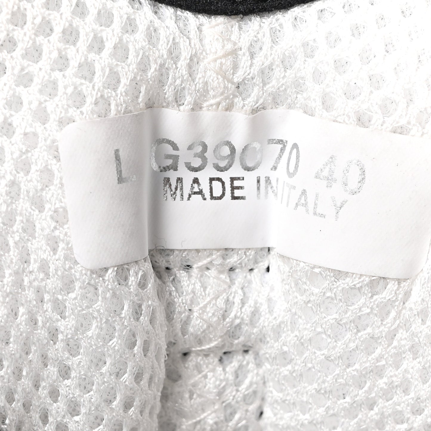 Fabric Suede Calfskin CC Sneakers 40 White Light Grey