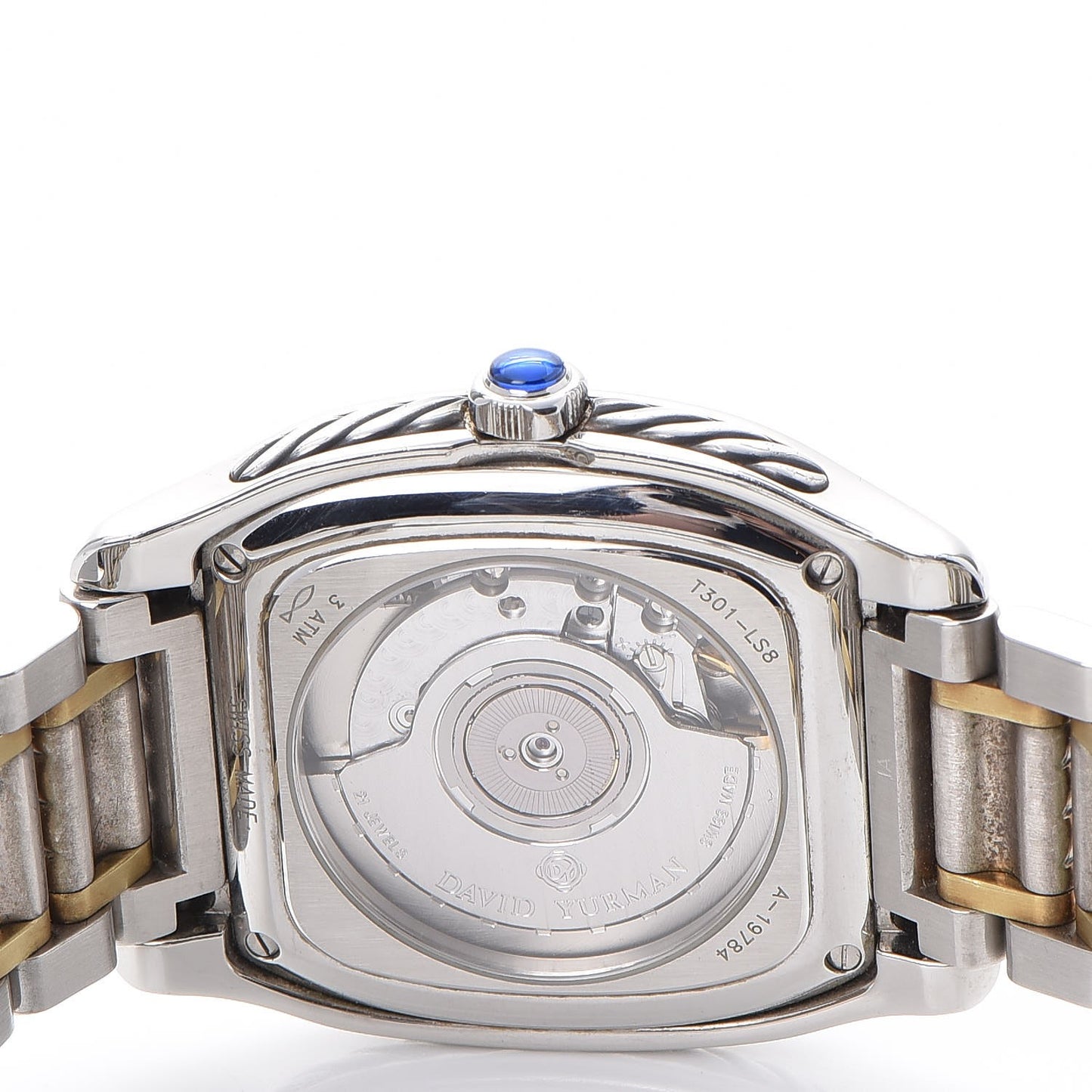 Stainless Steel 18K Yellow Gold 35mm Thoroughbred Automatic Watch