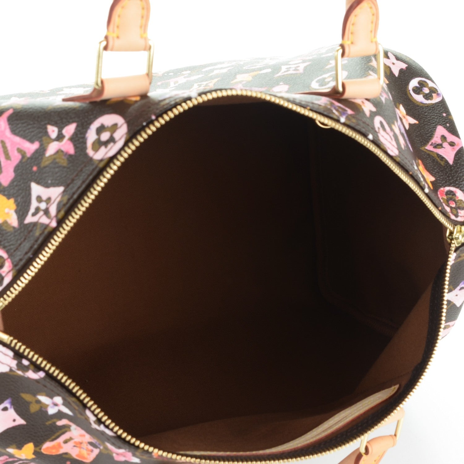 Louis Vuitton Watercolor Aquarelle Speedy 35 Brown 5 of 7