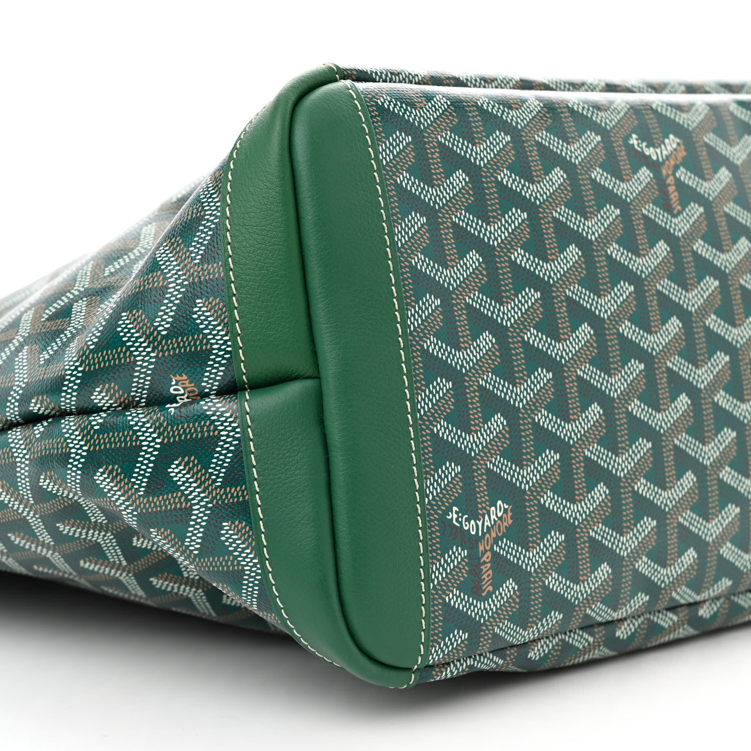 Goyard Goyardine Artois MM Green 9 of 10
