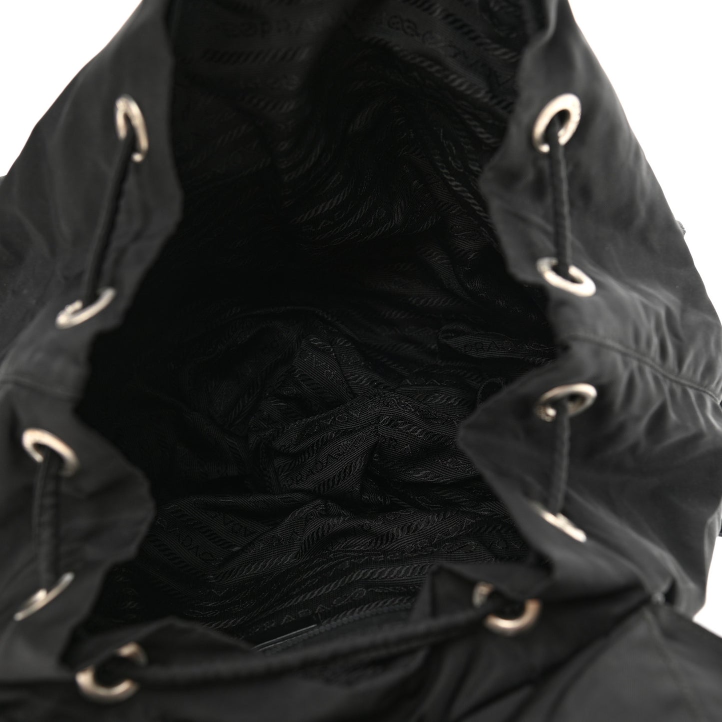 Nylon Vela Medium Backpack Black