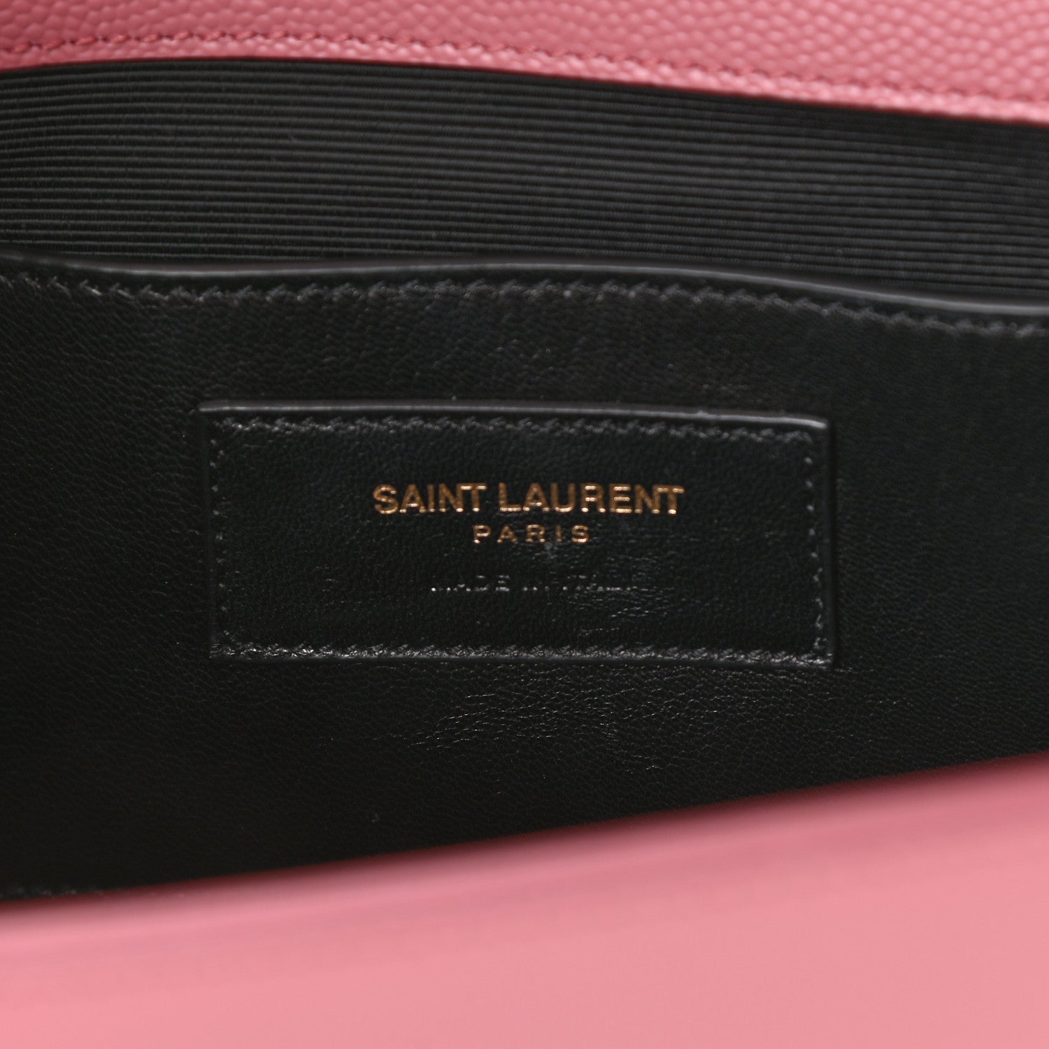 Saint Laurent Grain De Poudre Medium Classic Monogram Kate Satchel Dark Rose 5 of 8