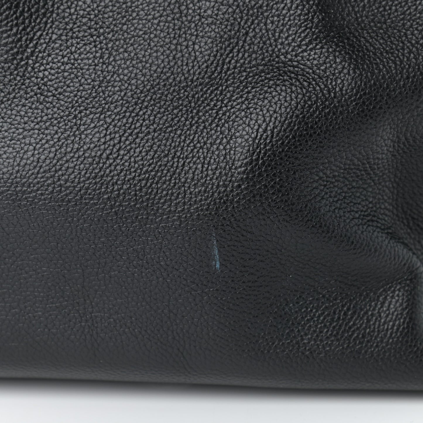 Calfskin Cerf Executive Shopper Tote Black