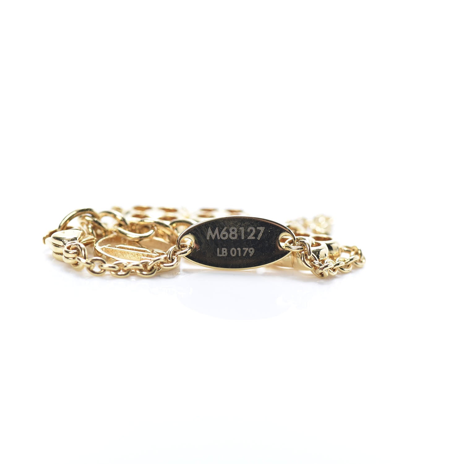 Louis Vuitton Brass Flower Full Bracelet Gold 5 of 6