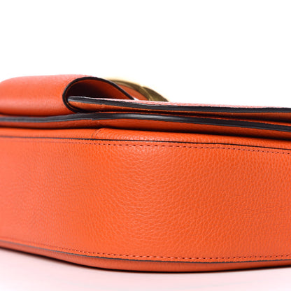 Mulberry Classic Grain Small Selwood Orange 8 of 8