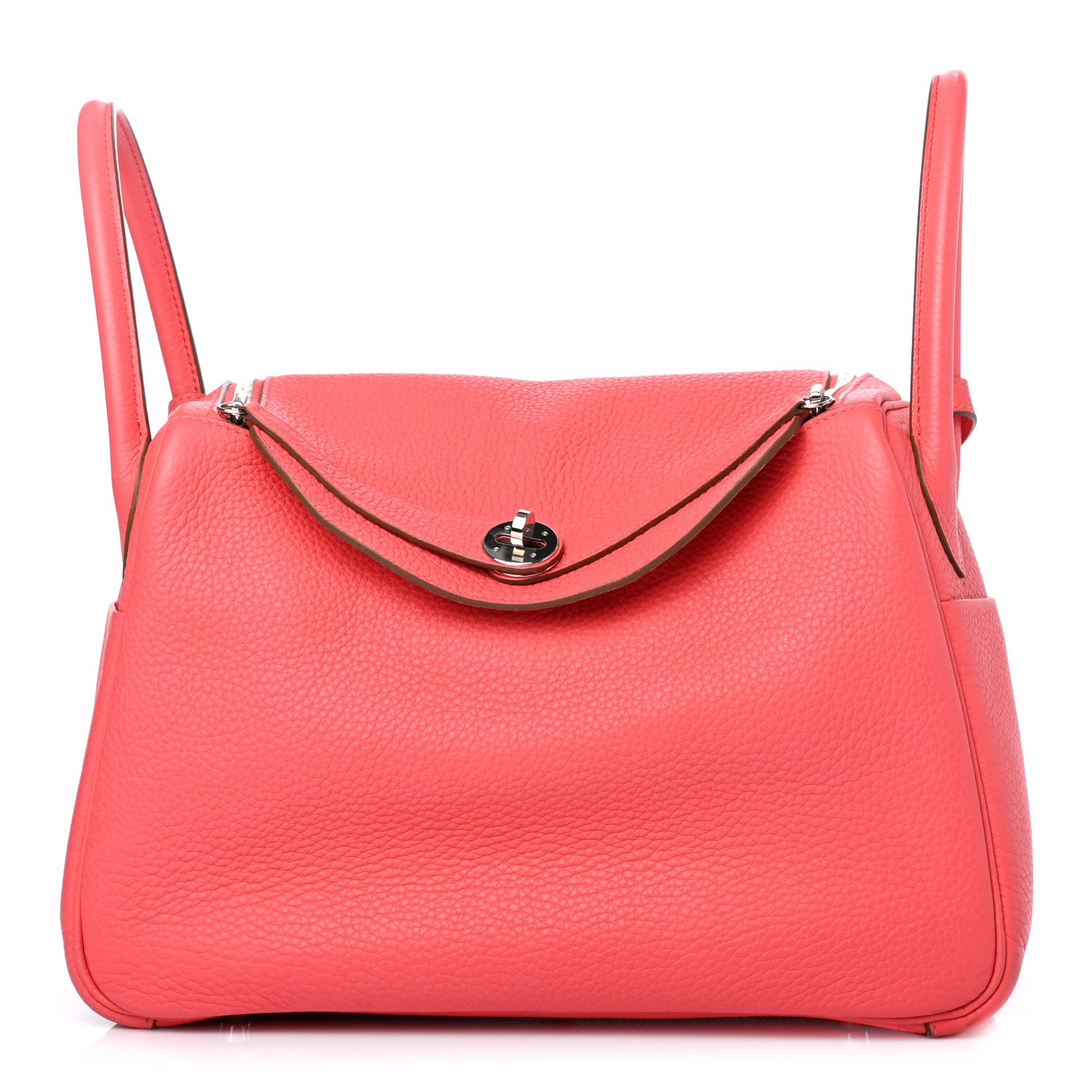 Hermes Taurillon Clemence Lindy 26 Rose Jaipur 1 of 4