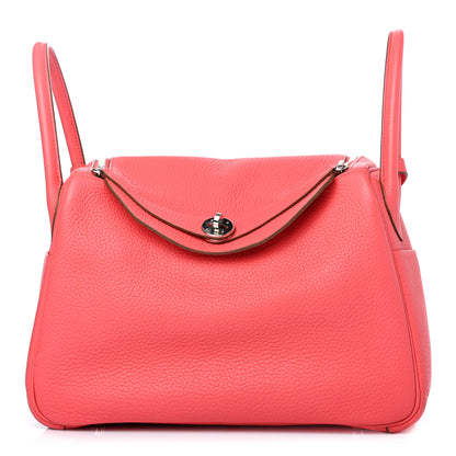 Hermes Taurillon Clemence Lindy 26 Rose Jaipur 1 of 4