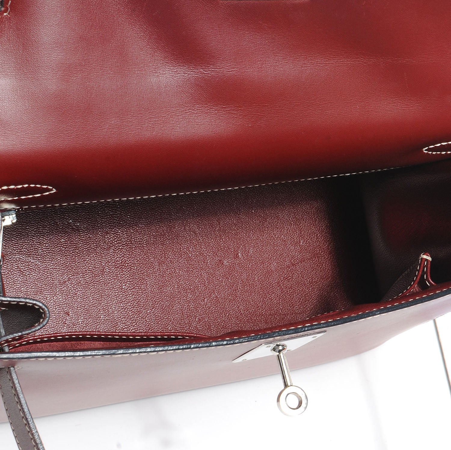 Hermes Chamonix Kelly Sellier 28 Rouge H 5 of 8