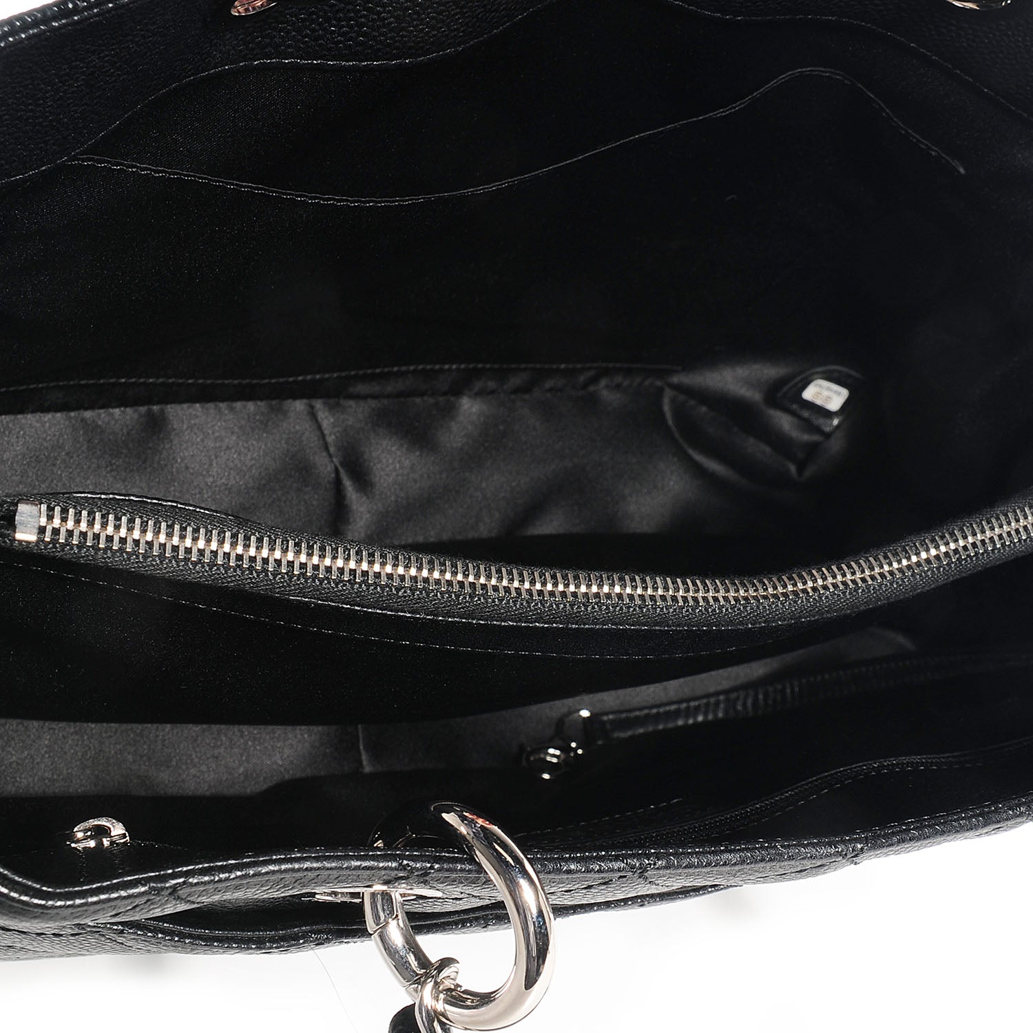 Chanel Caviar Grand Shopping Tote GST Black 5 of 7