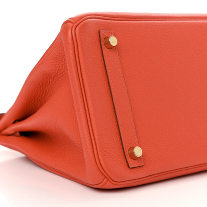 Hermes Togo Birkin 30 Feu 9 of 11