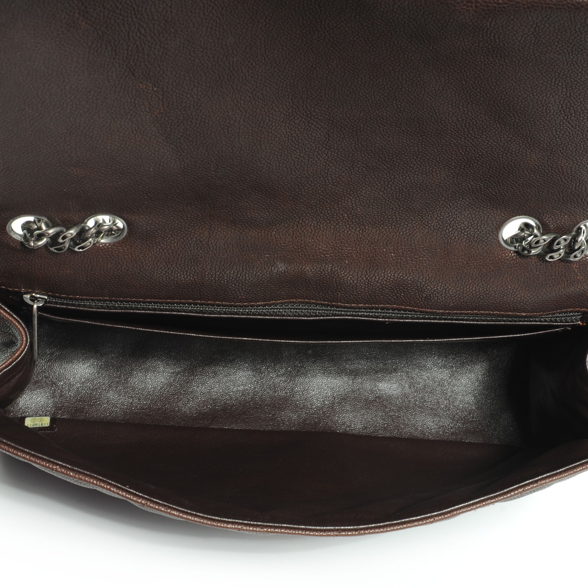 Chanel Washed Caviar 2.55 Reissue 227 Flap Dark Brown 5 of 7