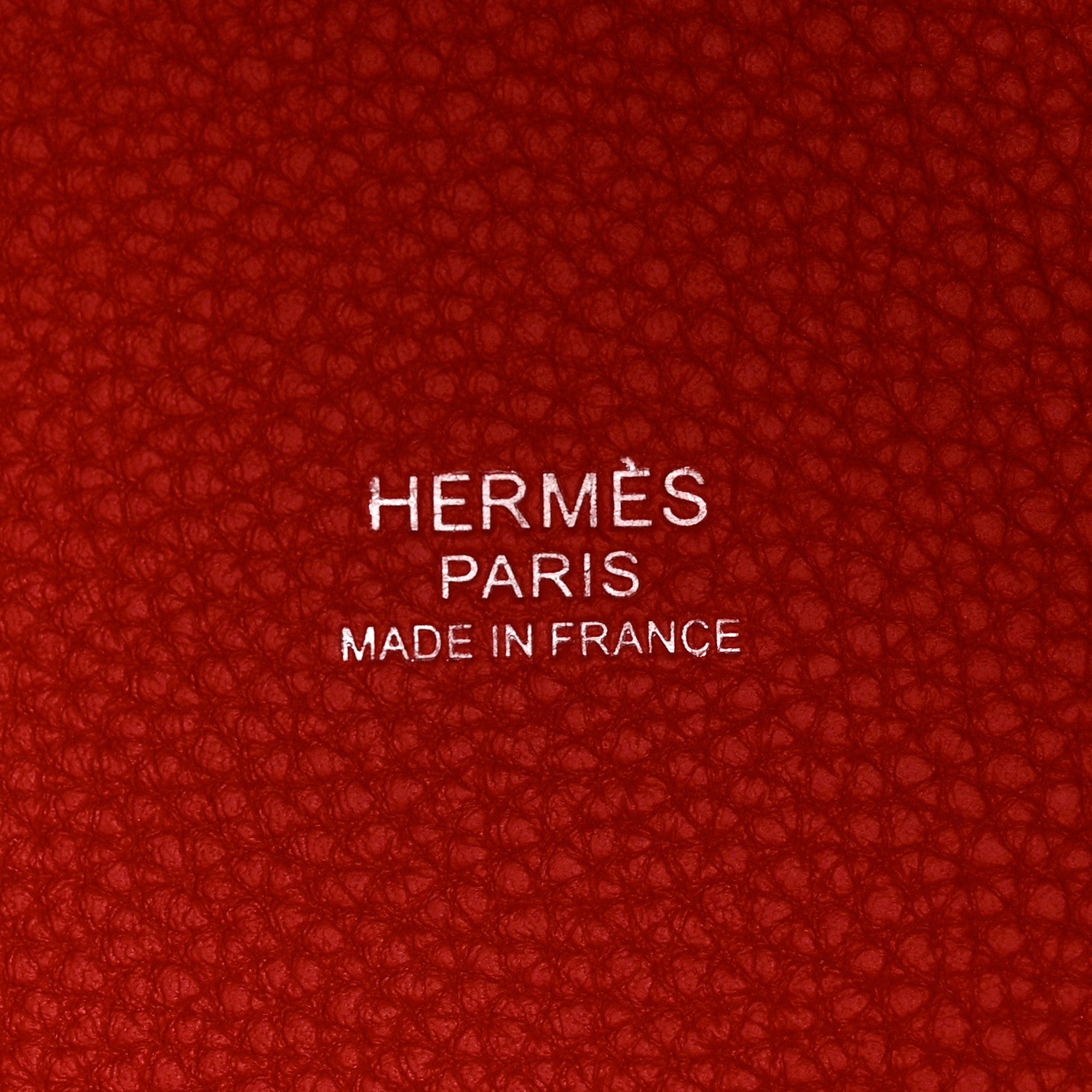 Hermes Taurillon Maurice Picotin Lock 18 PM Rouge Piment 6 of 11
