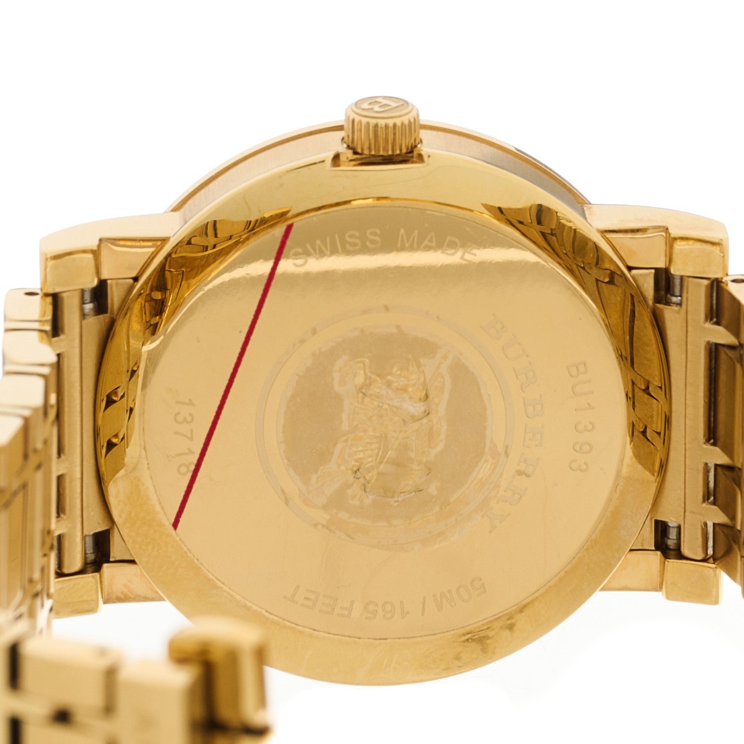 Burberry Stainless Steel 38mm Heritage Quartz Watch BU1393 1414359