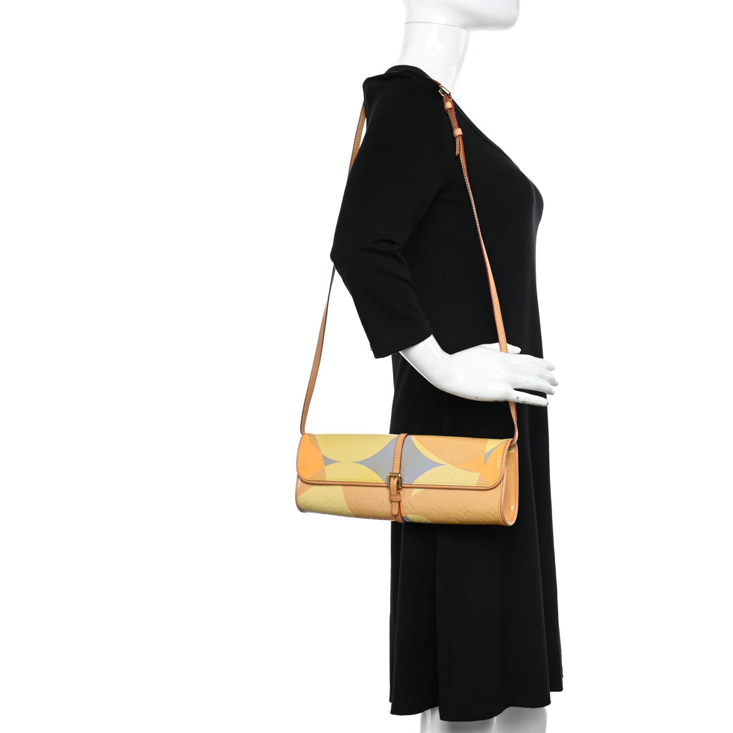 Louis Vuitton Vernis Fleurs Pochette 2 of 10