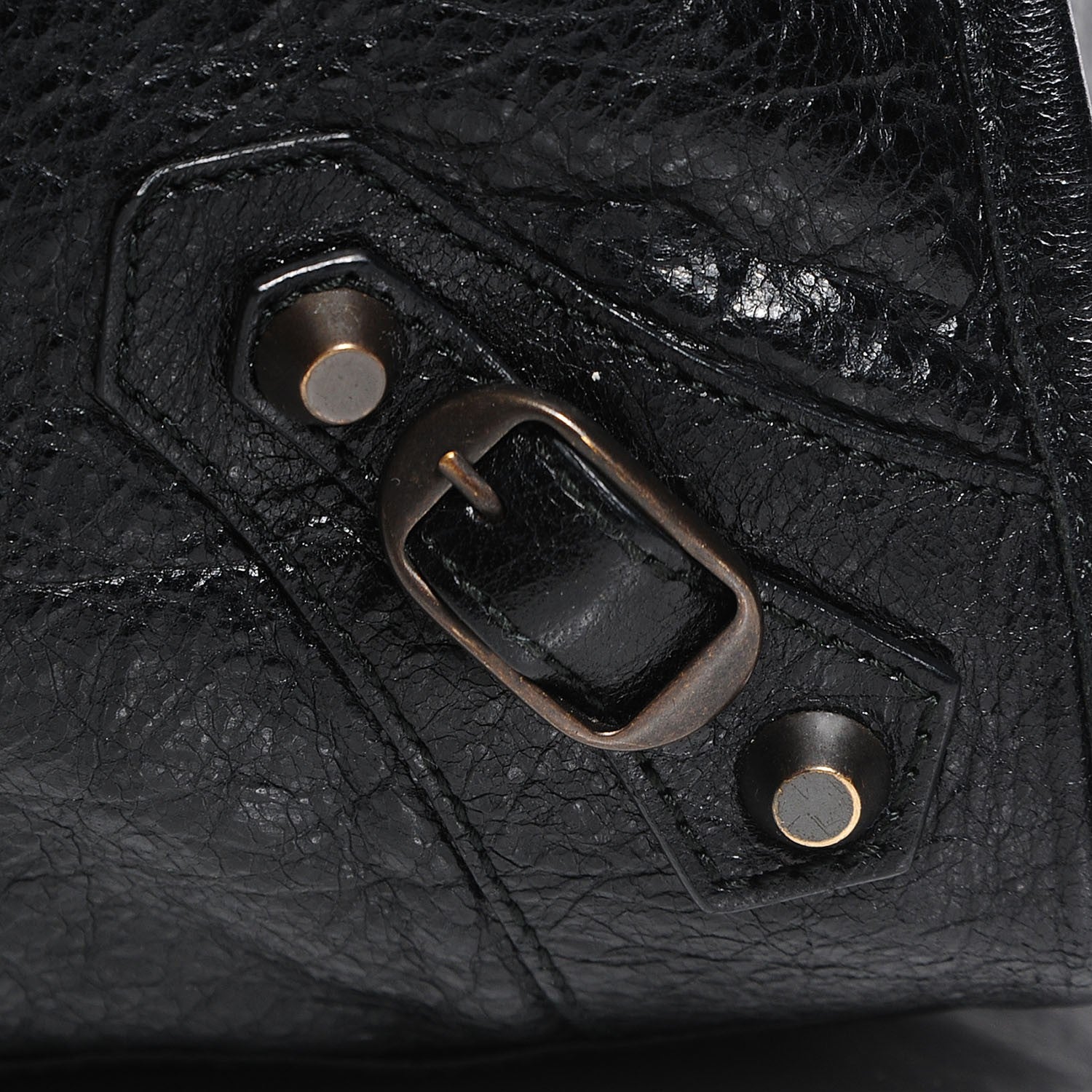 Balenciaga Agneau Classic Hardware City Black 10 of 13