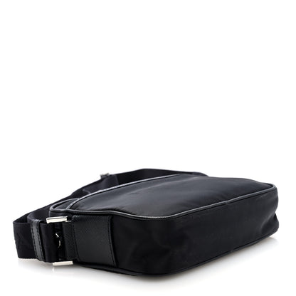Prada Tessuto Nylon Saffiano Logo Camera Bag Black 4 of 9