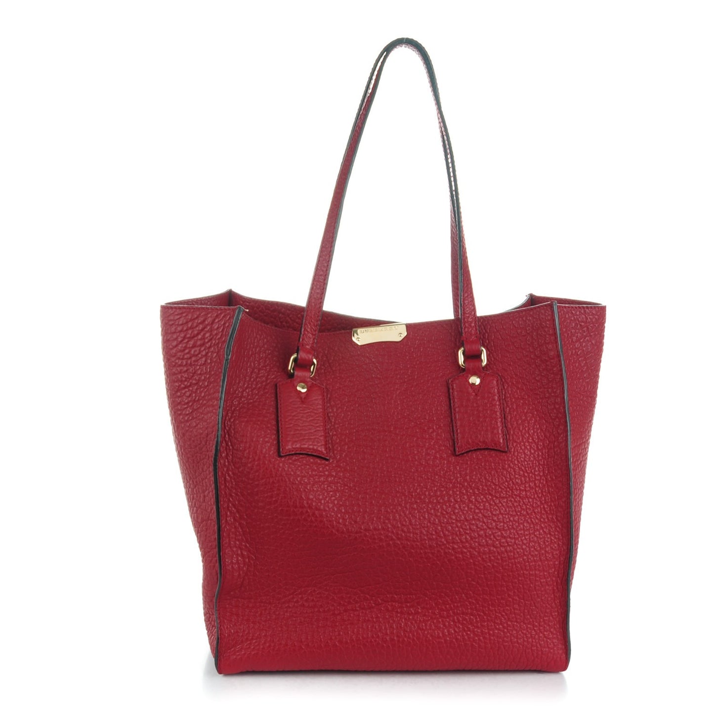 Heritage Grain Medium Woodbury Tote Military Red