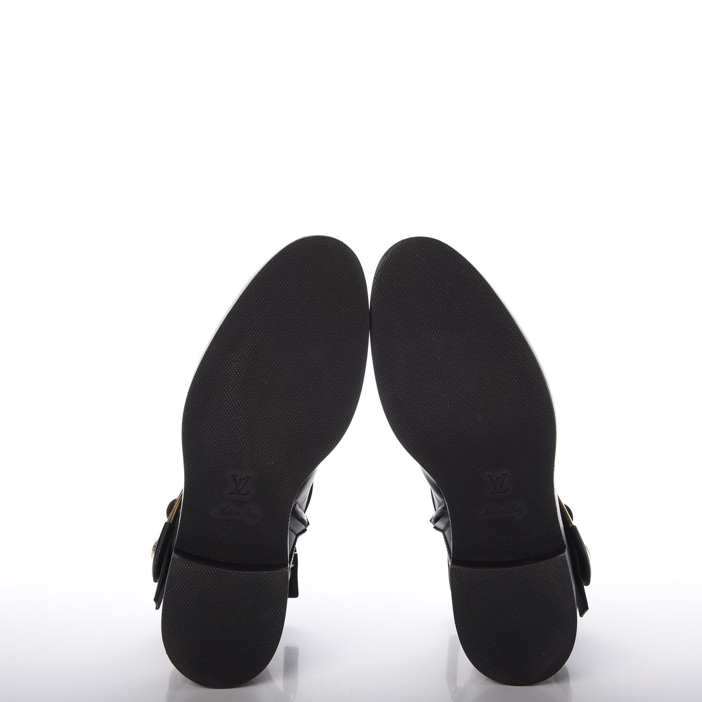 Calfskin Valley Flat Ankle Boots 37 Black