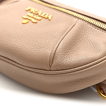 Prada Vitello Daino Small Belt Bag Cammeo 9 of 9