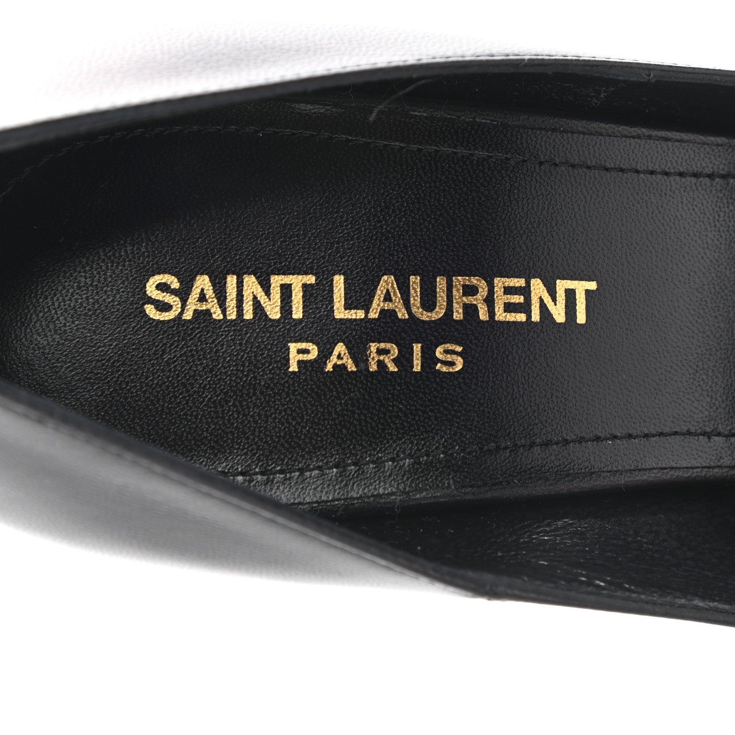 Saint Laurent Calfskin Zoe 105 Pumps 39 Black 7 of 11