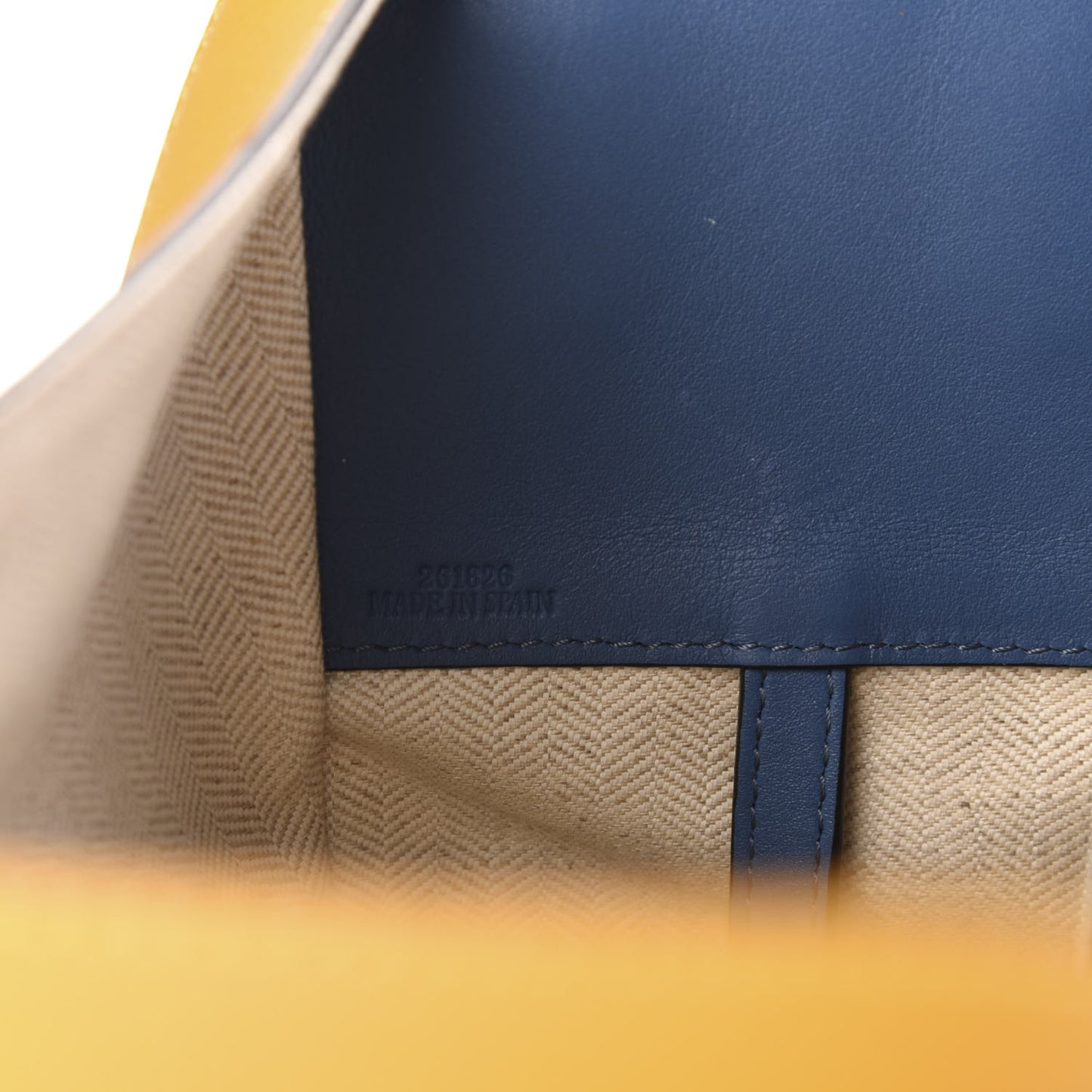 Calfskin Small Hammock Shoulder Bag Yellow