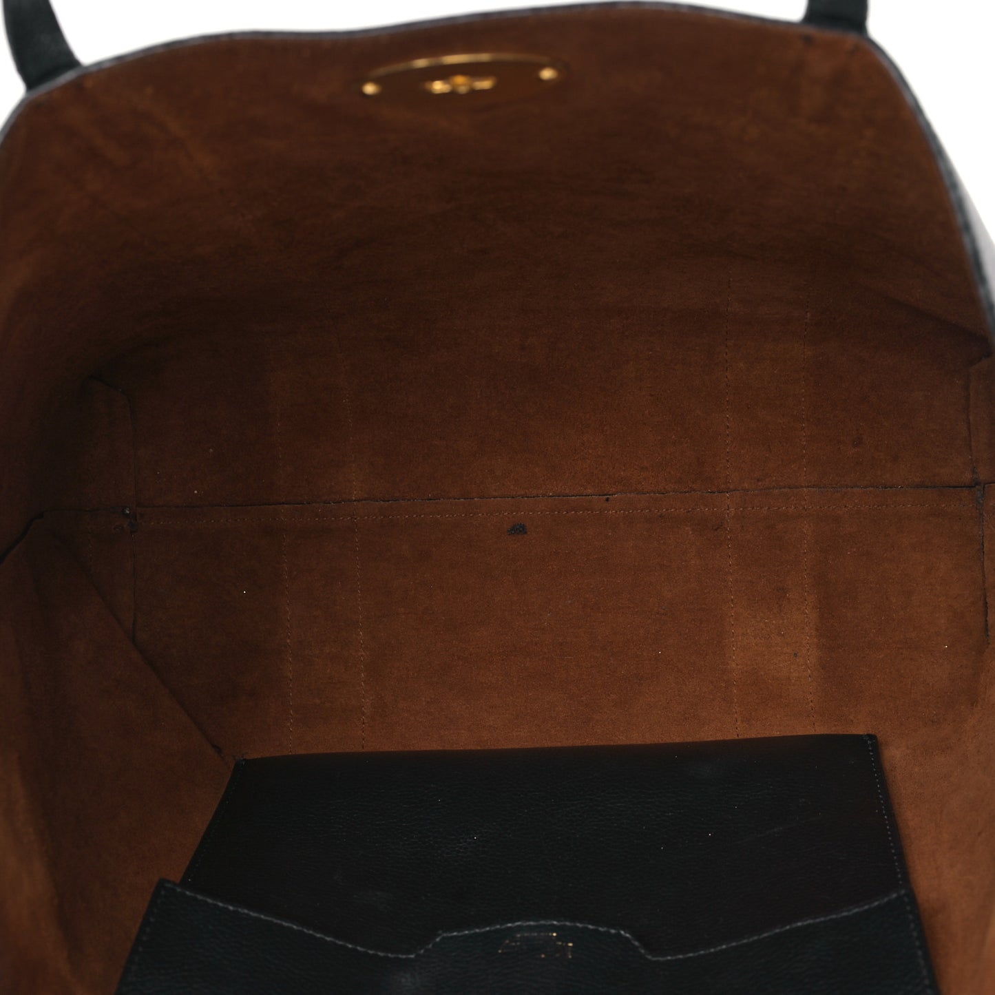Small Classic Grain Bayswater Tote Black