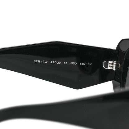 Prada Acetate Symbole Sunglasses SPR 17W Black 5 of 8