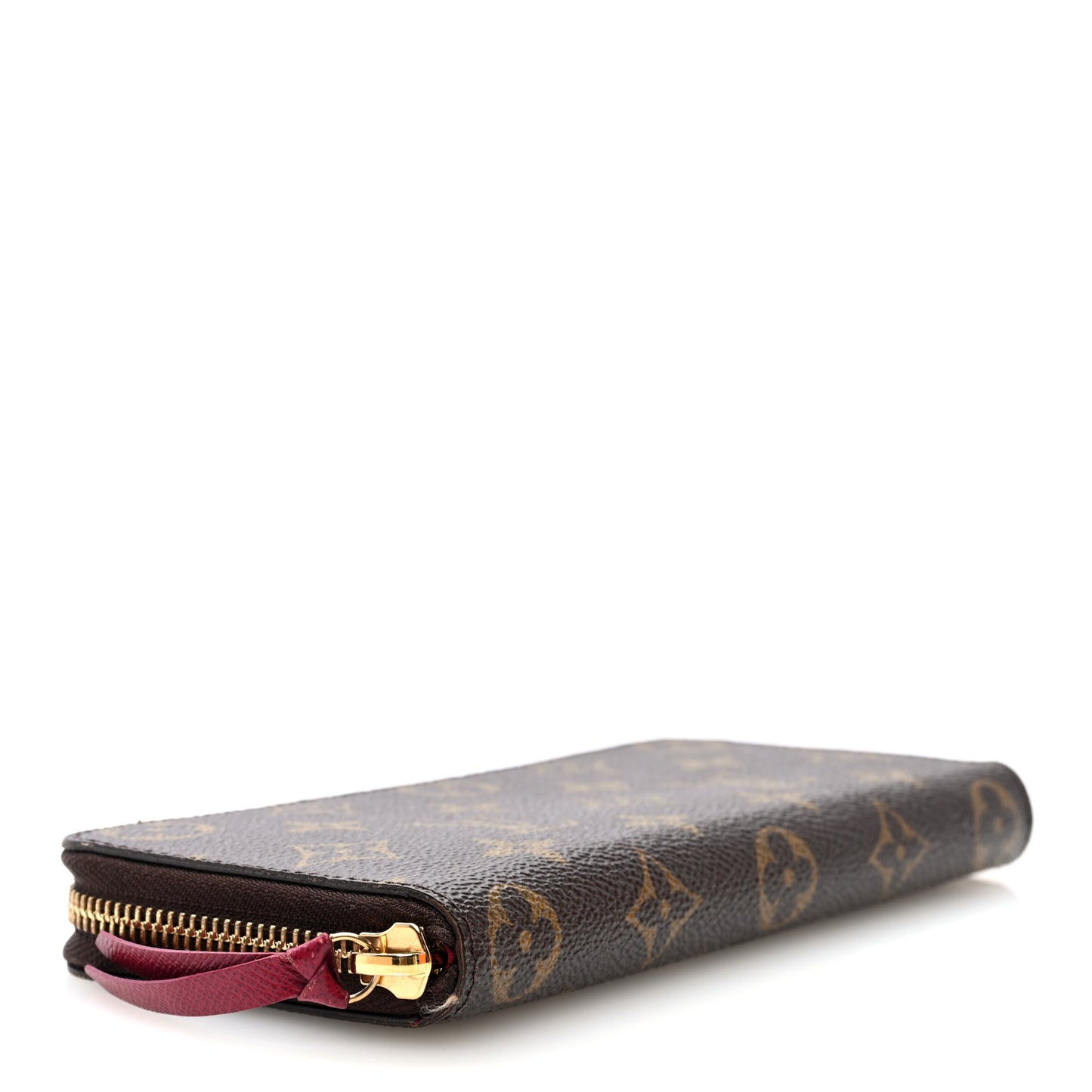 Monogram Clemence Wallet Fuchsia