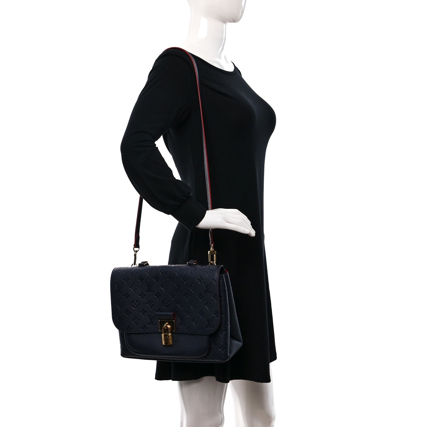 Empreinte Marignan Marine Rouge