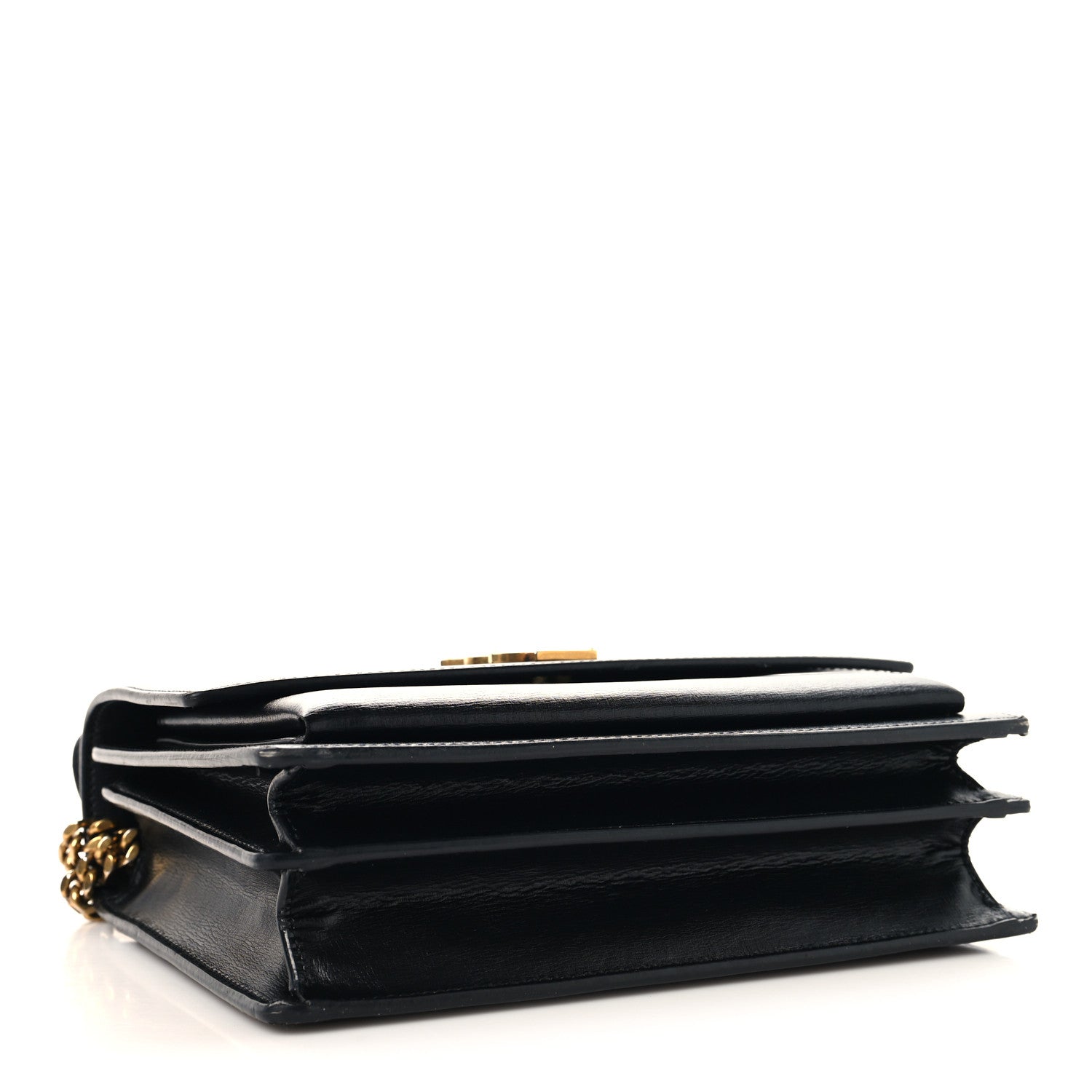 Saint Laurent Calfskin Medium Monogram Sunset Black 4 of 12