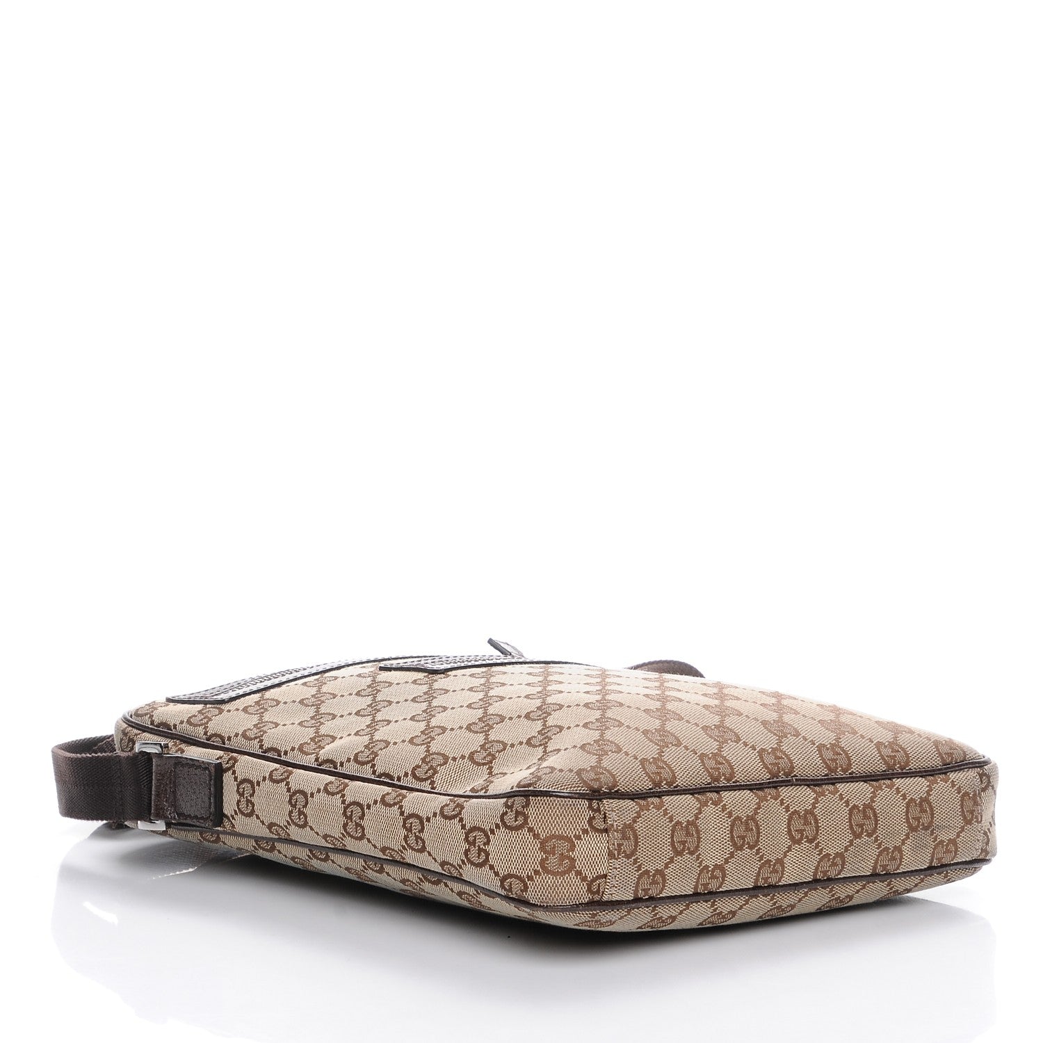 Gucci Monogram Messenger Bag Dark Brown 4 of 9