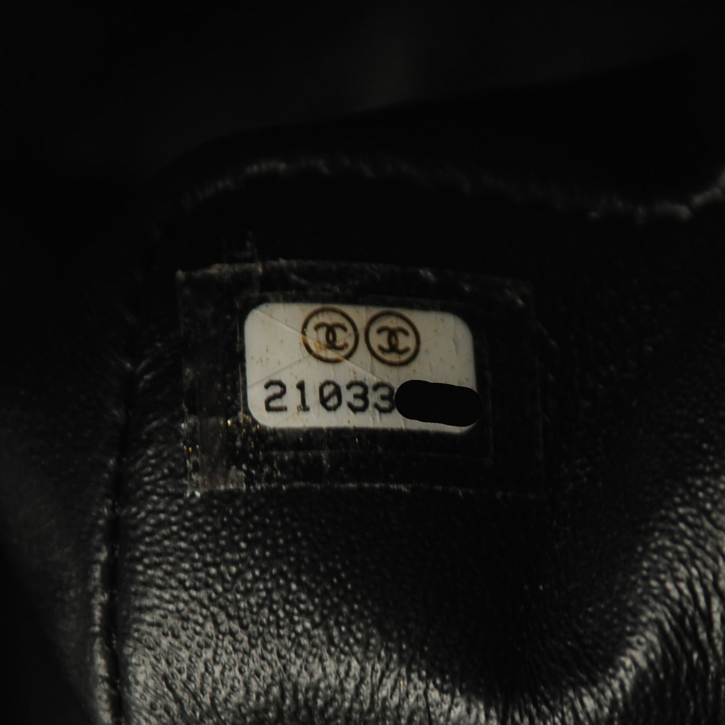 Lambskin Chevron Medium Double Flap So Black